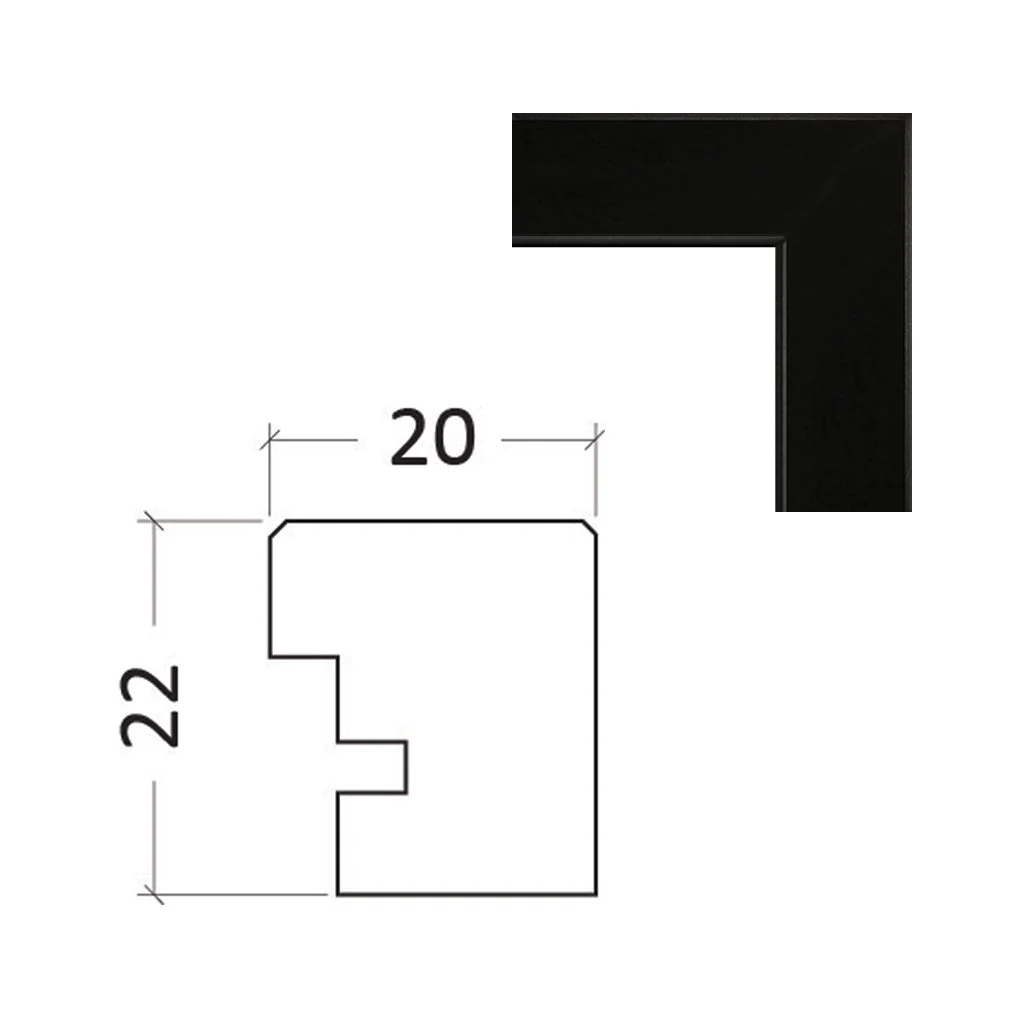 Editions (A2) Premium Poster Frame - Black - Image 6