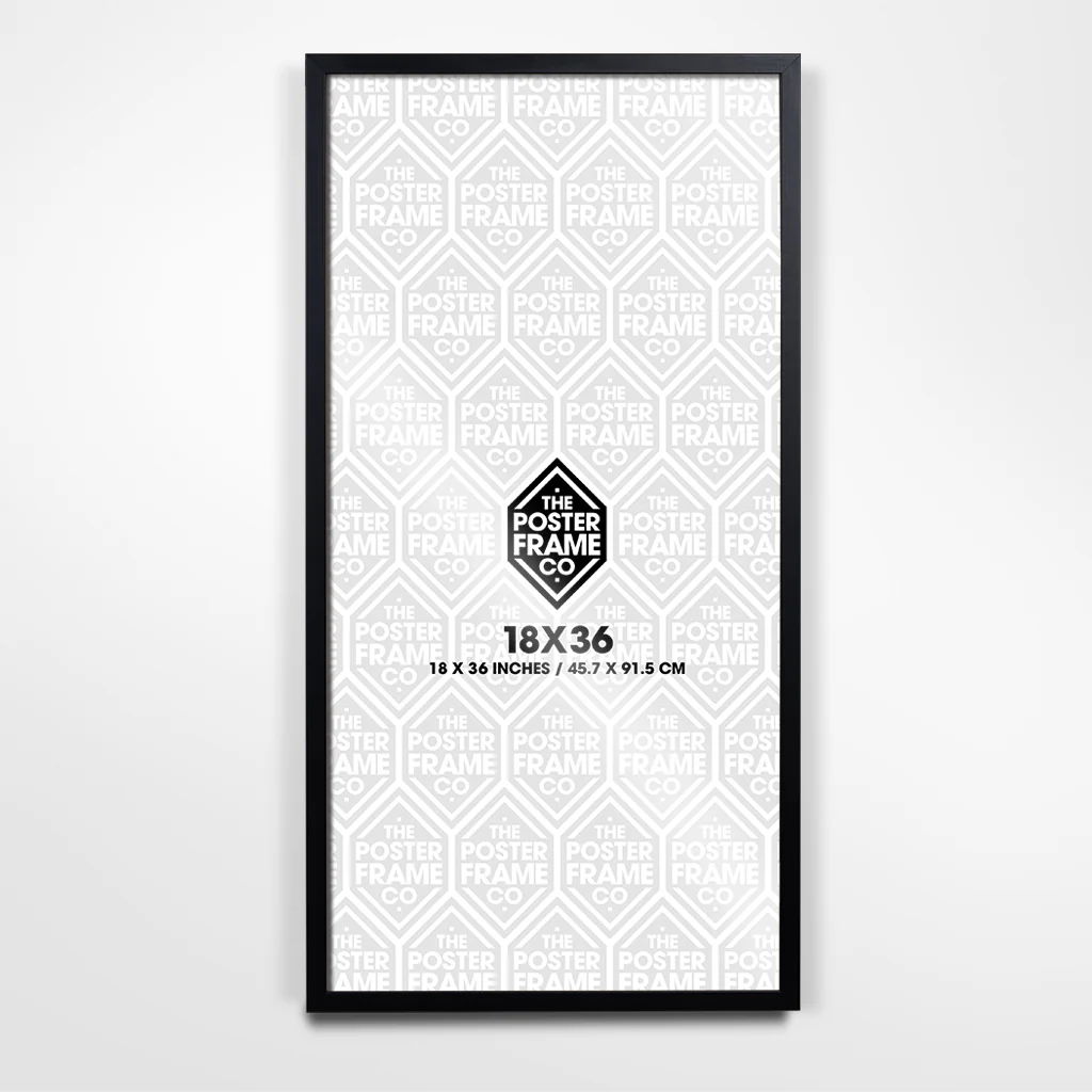 18x36 Inch Premium Poster Frame - Black - Image 7