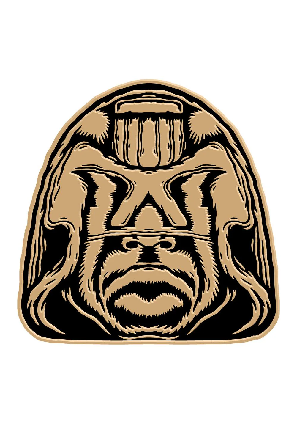 Judge Dredd Enamel Pin - Image 2