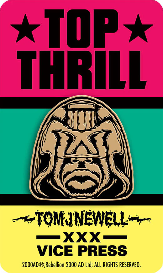 Judge Dredd Enamel Pin - Image 3