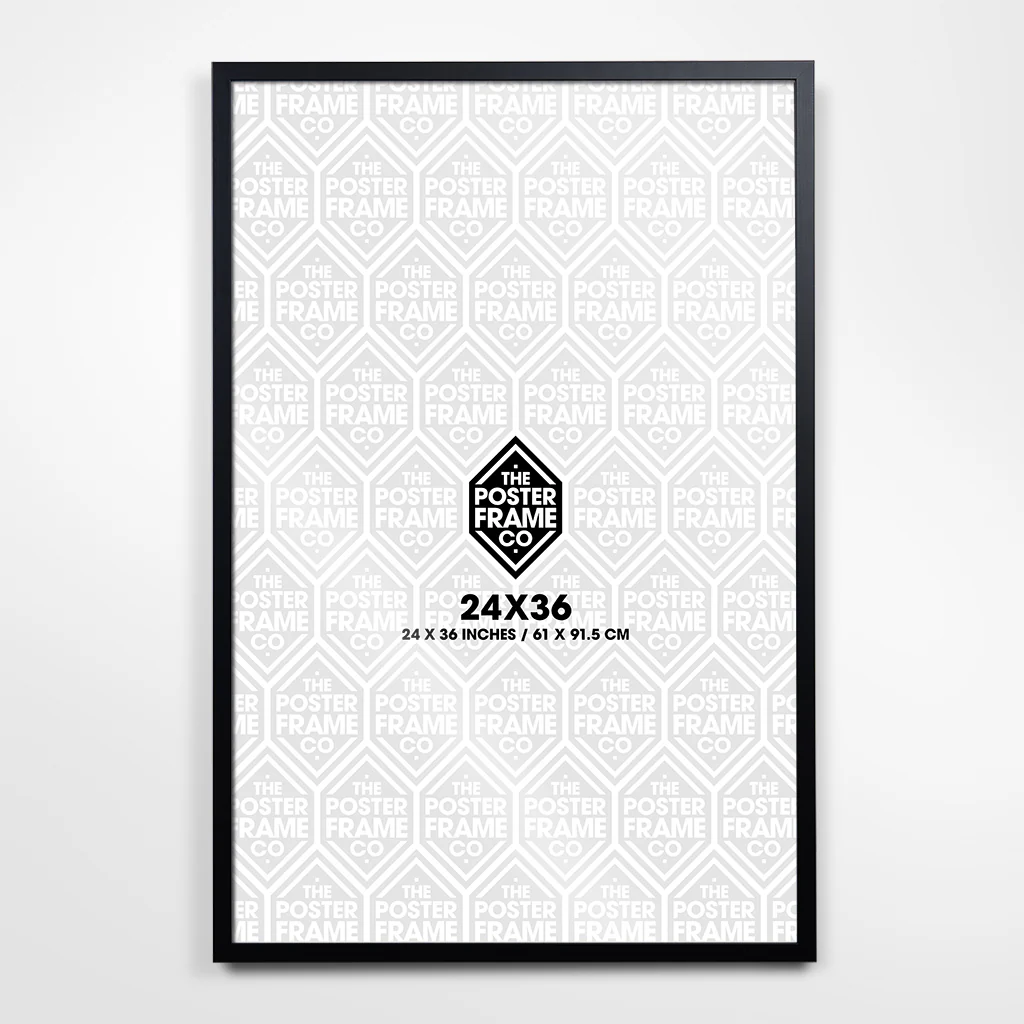 24x36 Inch Premium Poster Frame - Black - Image 11