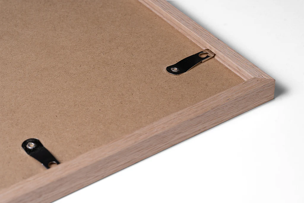 24x36 Inch Premium Poster Frame - Natural Oak - Image 5