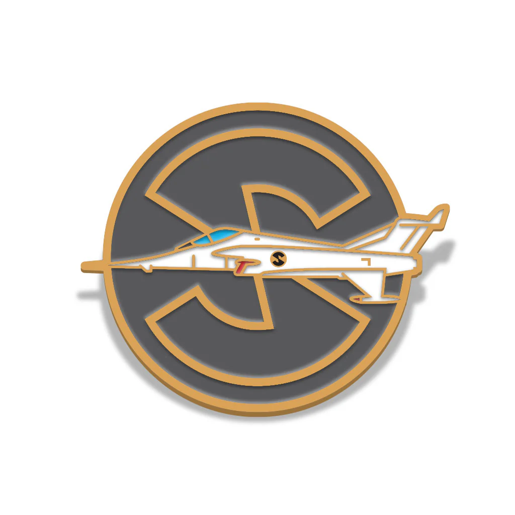 Angel Interceptor Enamel Pin - Image 2