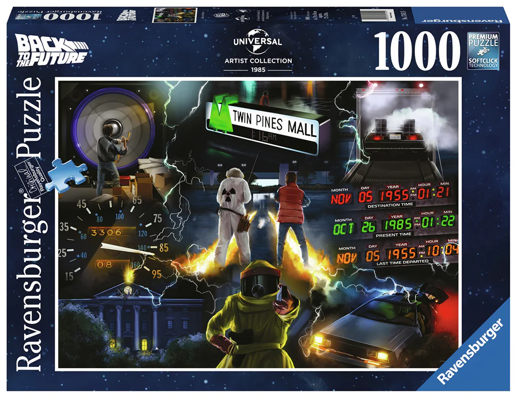 Back To The Future 1000 Piece Jigsaw Puzzle - Image 3