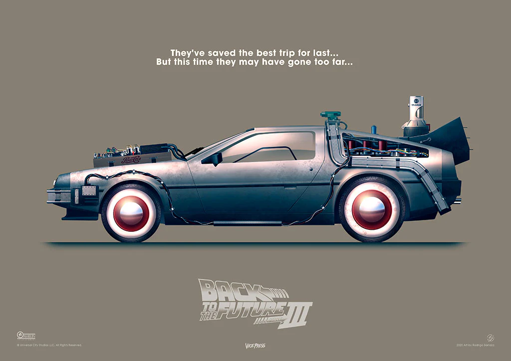 Back to the Future Part III Delorean