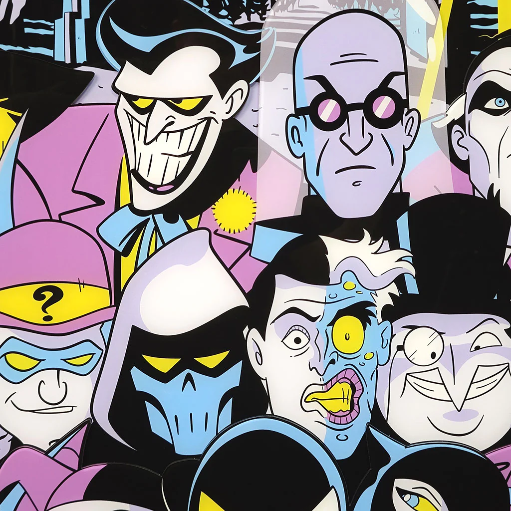 Batman: The Animated Series Multi-Layer Acrylic Panel - Image 11