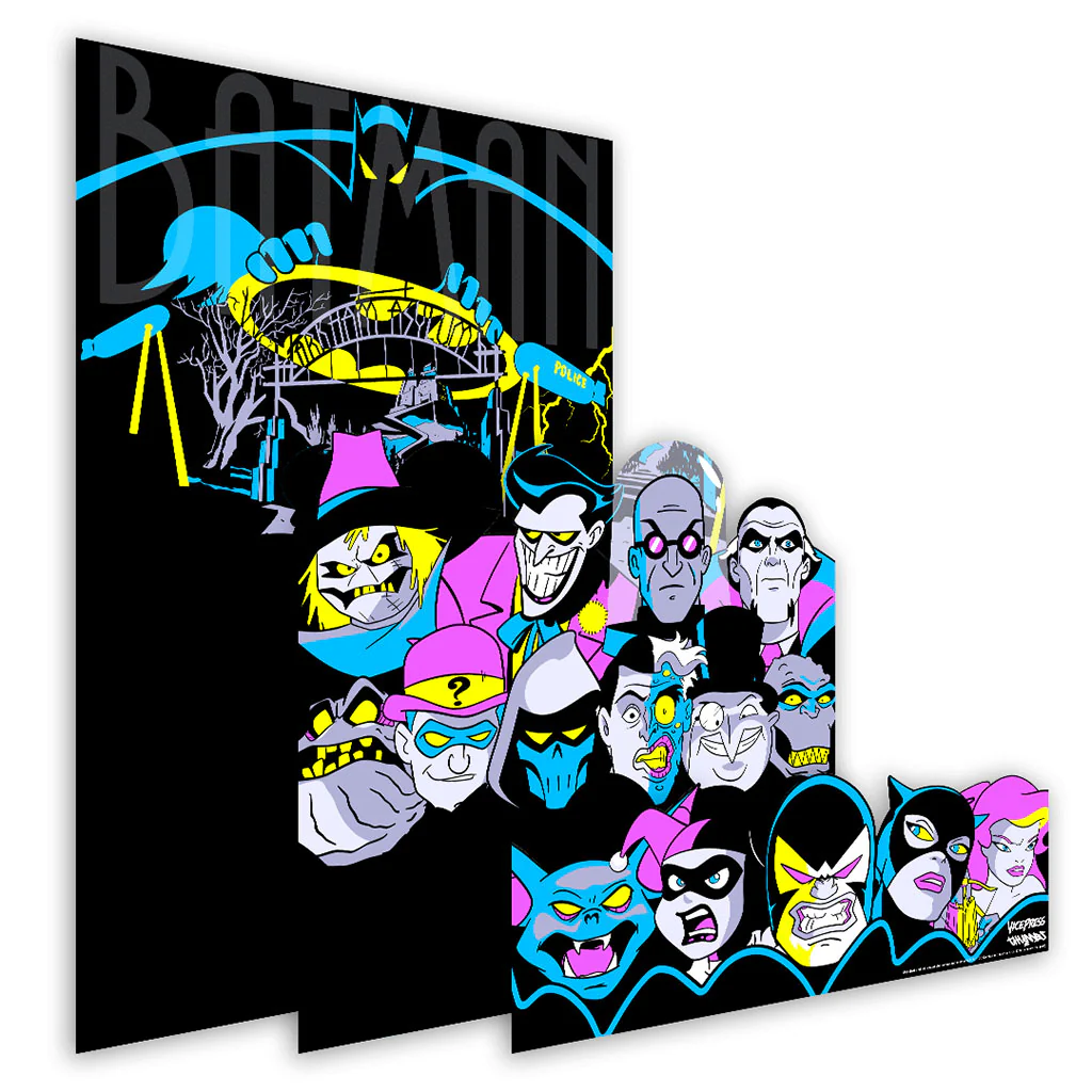 Batman: The Animated Series Multi-Layer Acrylic Panel - Image 3