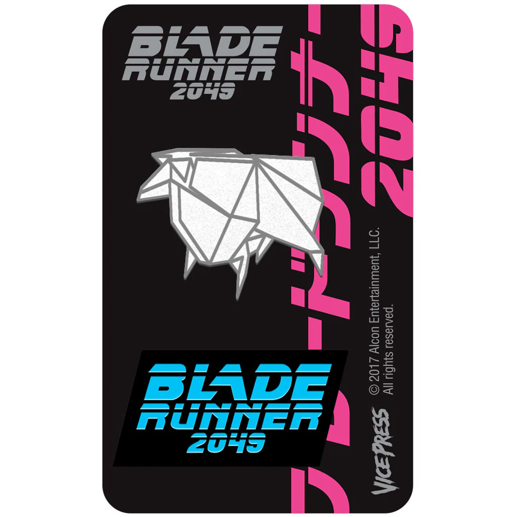 Blade Runner 2049 Pin Badges - Origami & Logo - Image 2