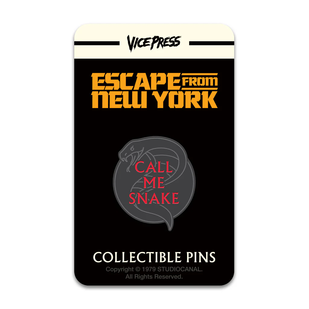 Escape From New York Pin - Call Me Snake - Image 2