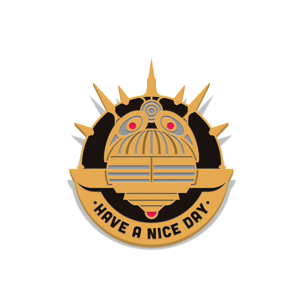 Flash Gordon "Have A Nice Day" Enamel Pin Set - Image 3
