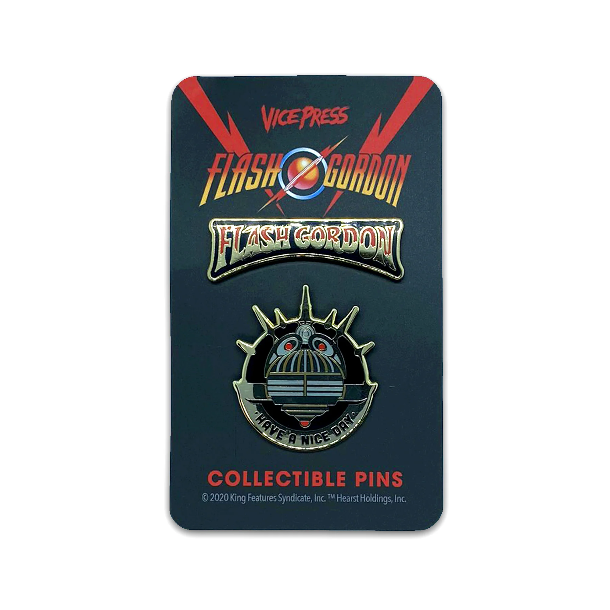Flash Gordon "Have A Nice Day" Enamel Pin Set - Image 4