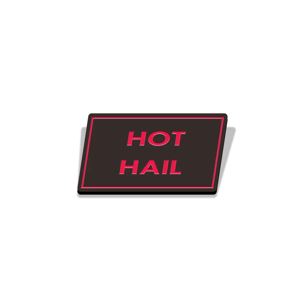 Flash Gordon "Hot Hail" Enamel Pin - Image 2