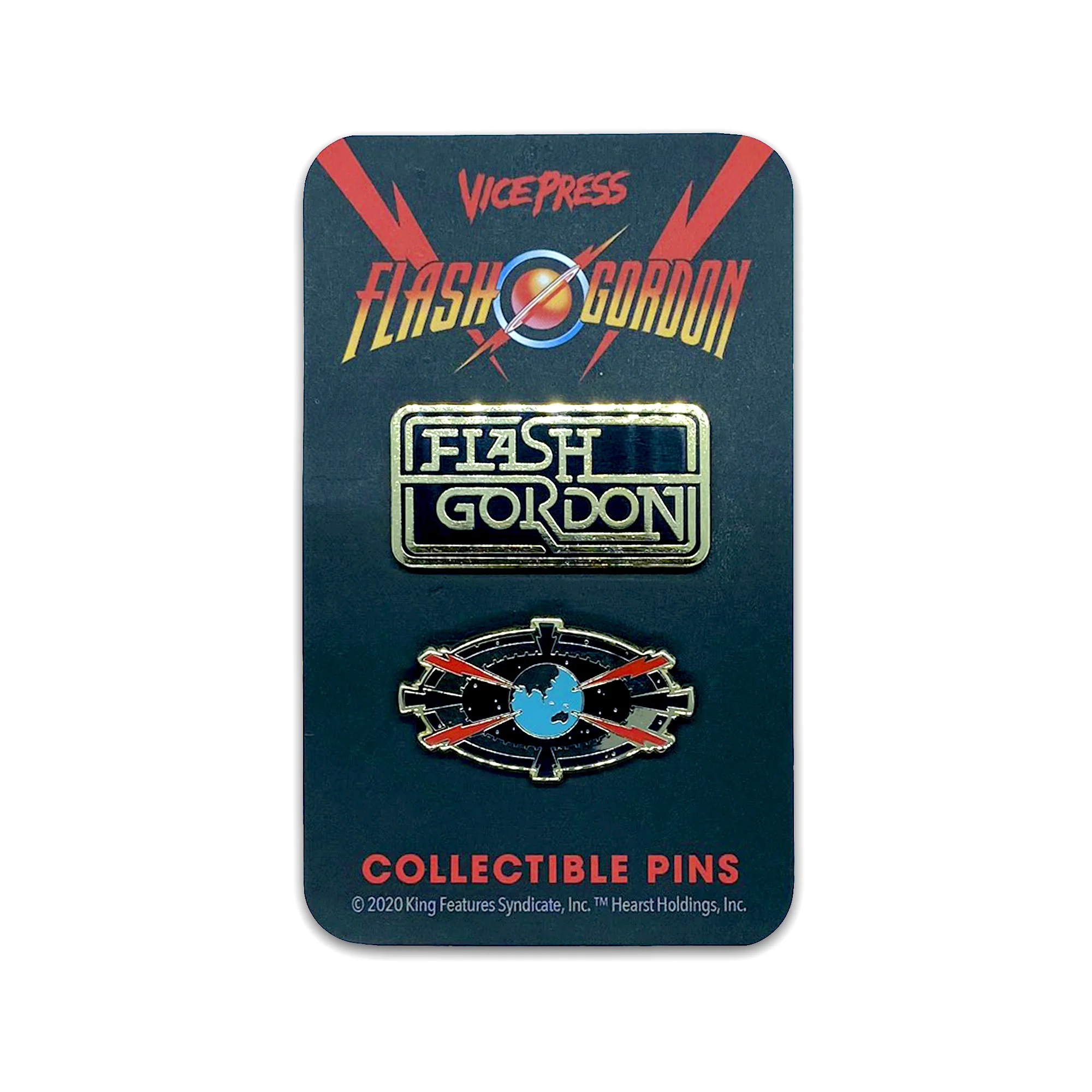 Flash Gordon "Target Earth" Enamel Pin Set - Image 4