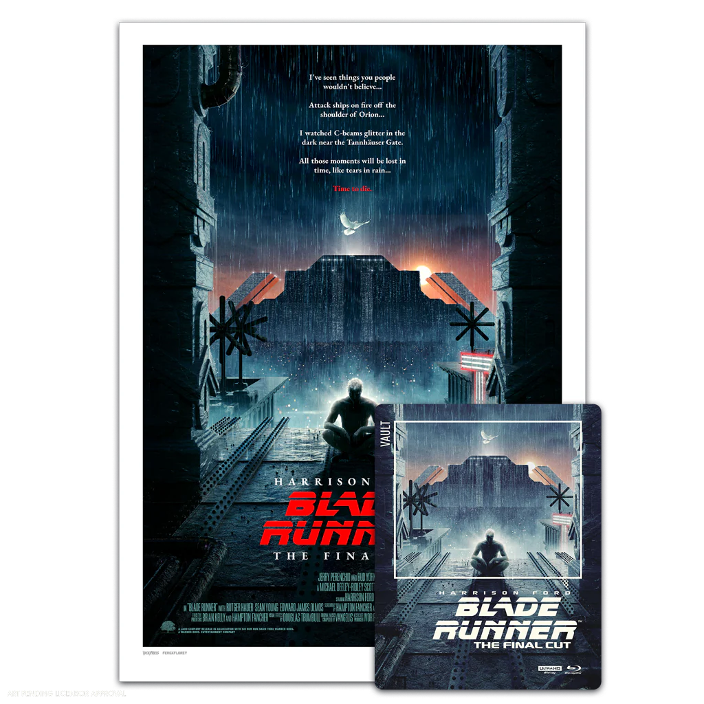 The Film Vault - Blade Runner 4K UHD Steelbook & Exclusive Poster