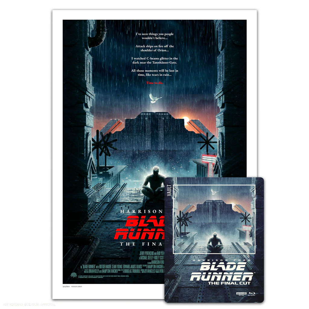 The Film Vault - Blade Runner 4K UHD Steelbook & Exclusive Poster - Image 2
