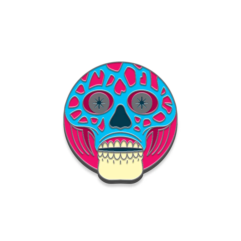 They Live Enamel Pin - Alien - Image 2