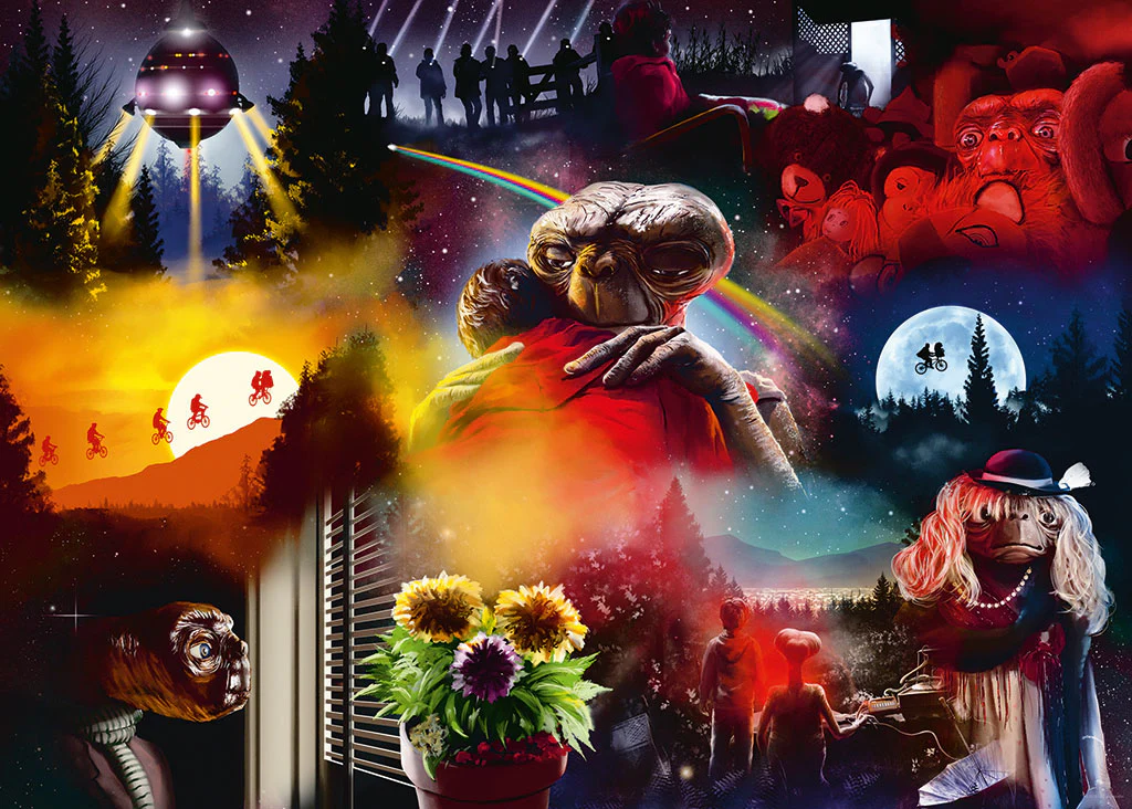E.T. The Extra-Terrestrial 1000 Piece Jigsaw Puzzle - Image 3