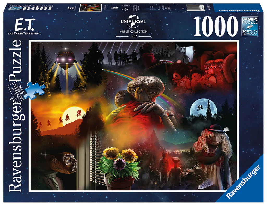 E.T. The Extra-Terrestrial 1000 Piece Jigsaw Puzzle - Image 4