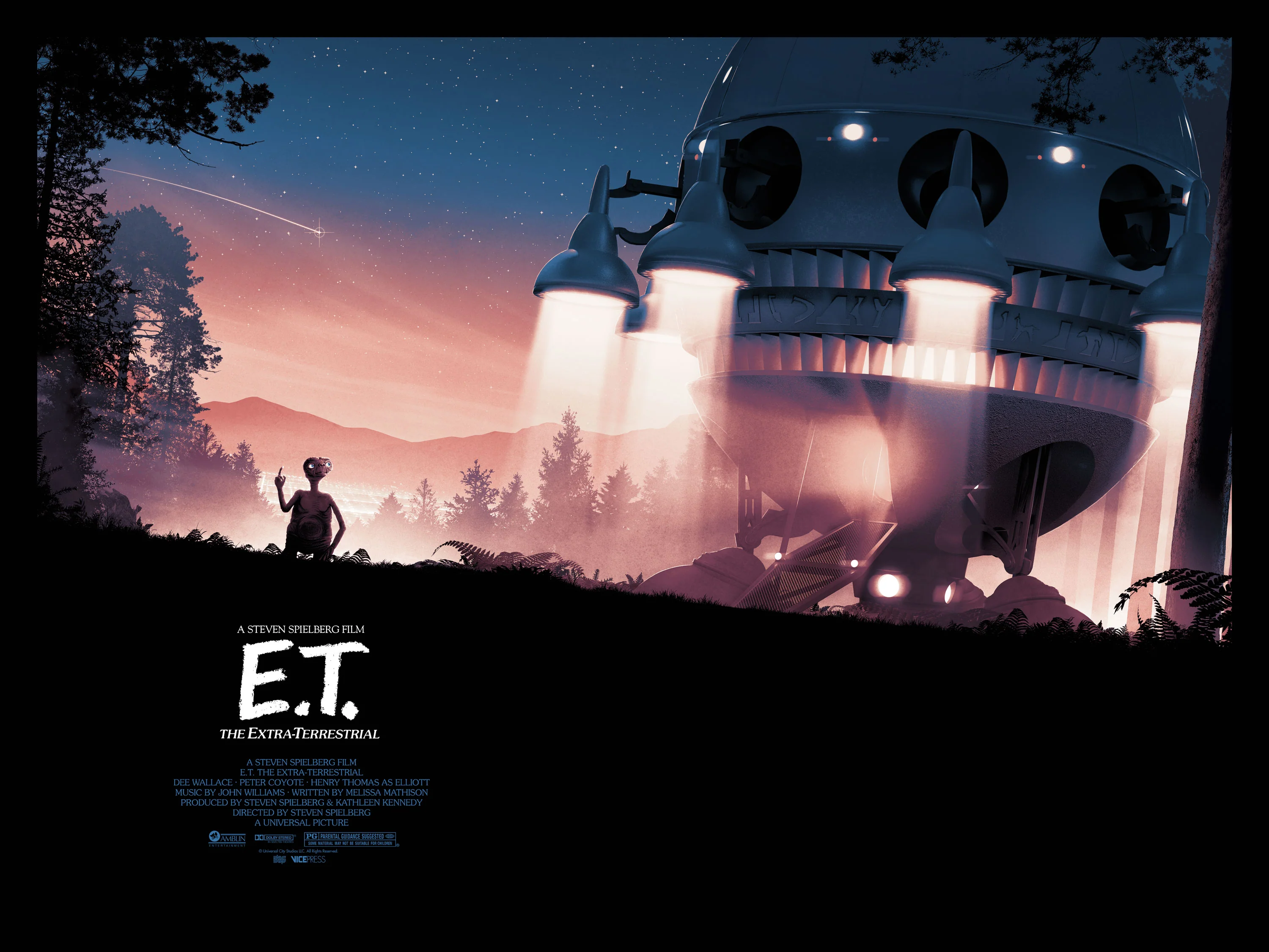 E.T. The Extra-Terrestrial Quad