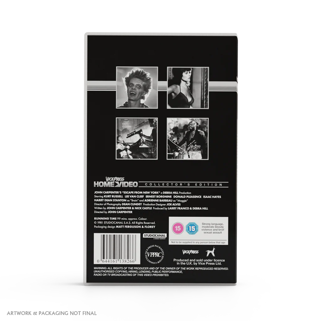 Escape From New York - Collector's Edition VHS - Image 9