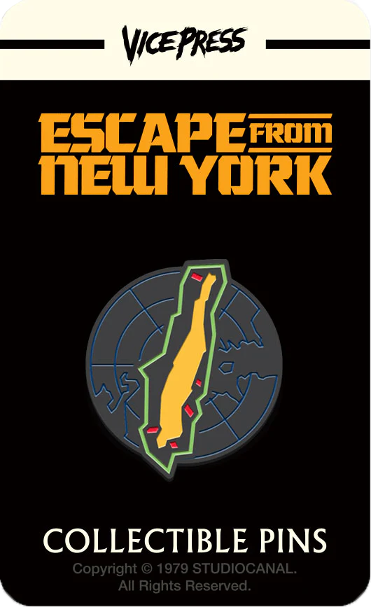 Escape From New York Pin - Manhattan Island Prison