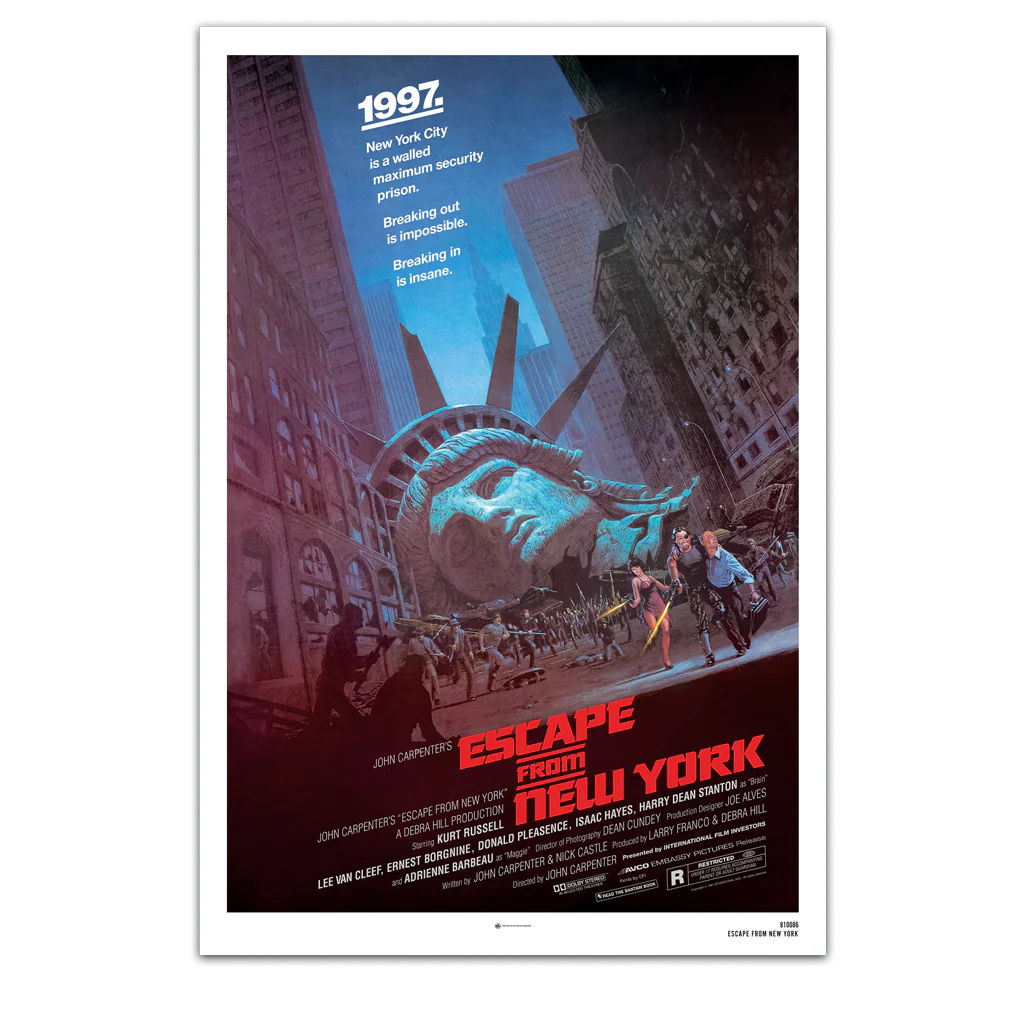 Escape From New York Theatrical Key-Art (One Sheet) - Image 2