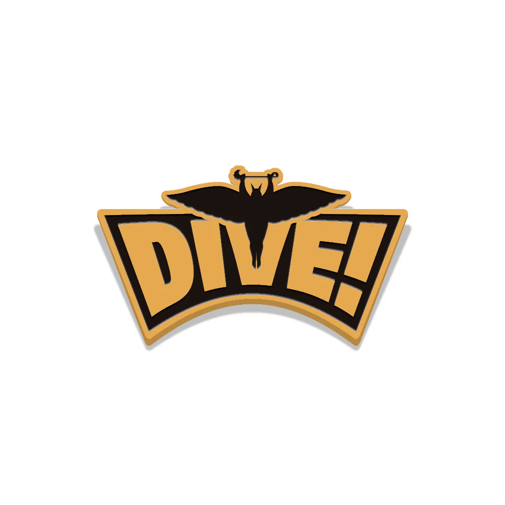 Flash Gordon "DIVE!" Enamel Pin Set - Image 3