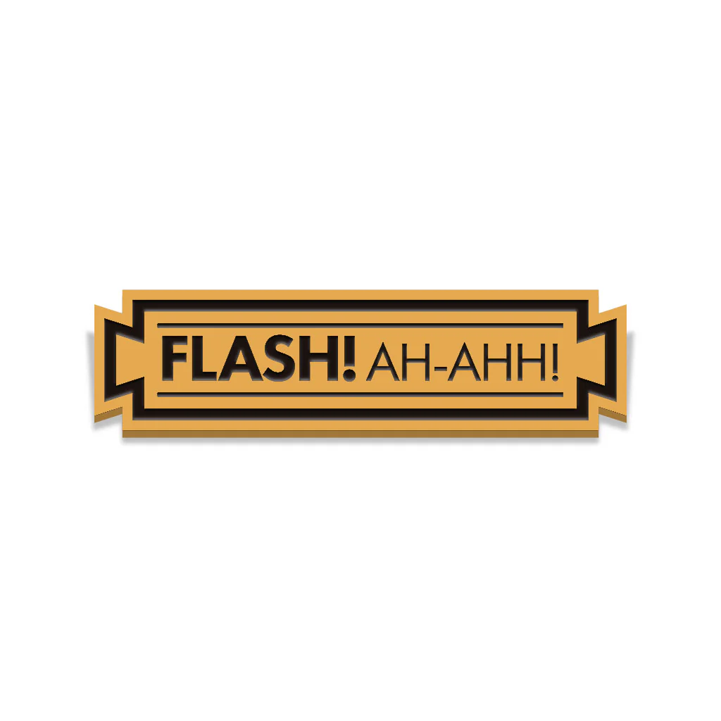 Flash Gordon " Flash! Ah-Ahh!" Enamel Pin Set - Image 3