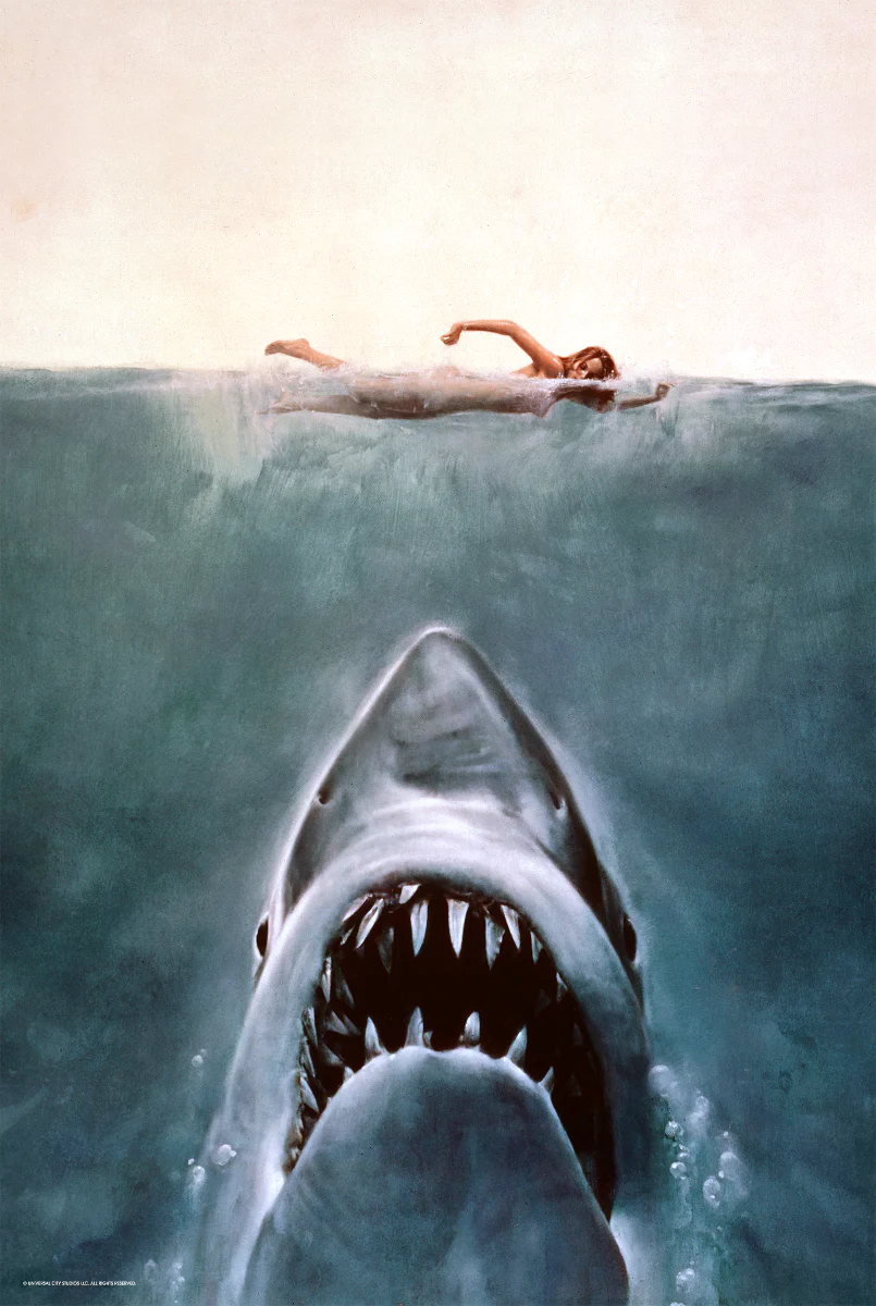Jaws - 3D Lenticular Plex Art Print - Image 2