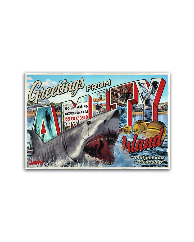 Jaws: Greetings From Amity Island - Screenprint - Image 2