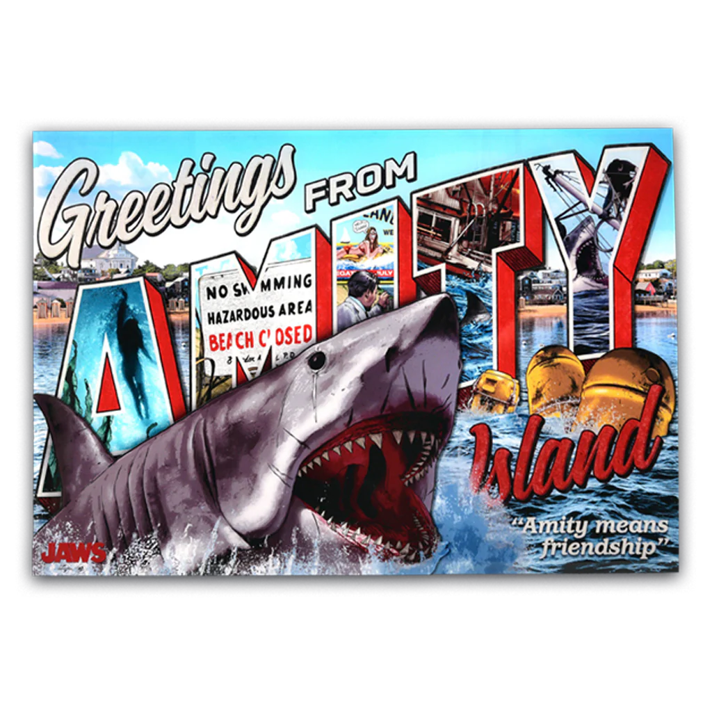 Jaws: Greetings From Amity Island - Multi-Layer Acrylic Panel - Image 2