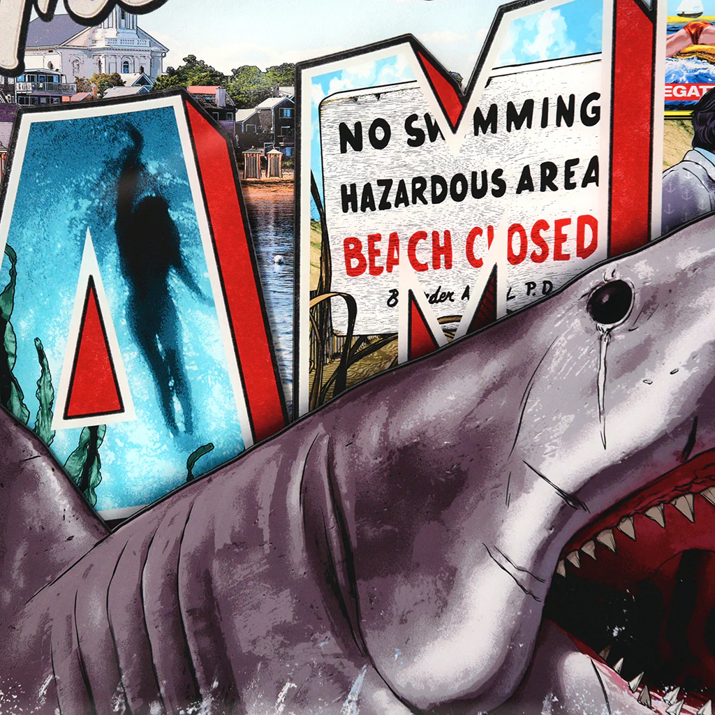 Jaws: Greetings From Amity Island - Multi-Layer Acrylic Panel - Image 5