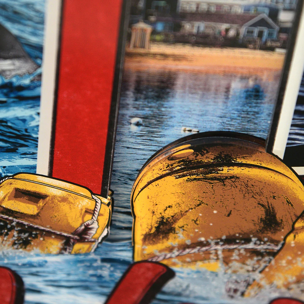 Jaws: Greetings From Amity Island - Multi-Layer Acrylic Panel - Image 8
