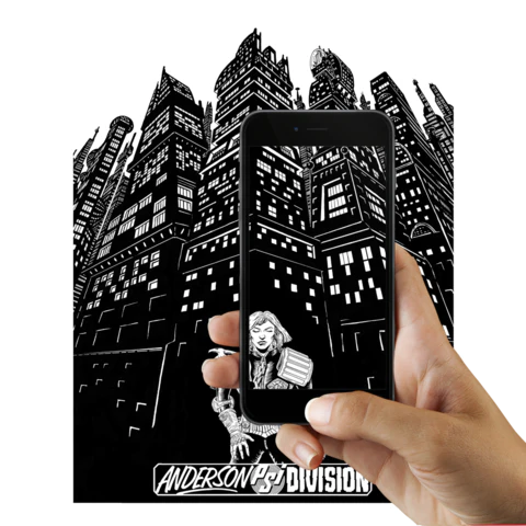 Judge Anderson - Eyejack Augmented Reality Print - Image 2