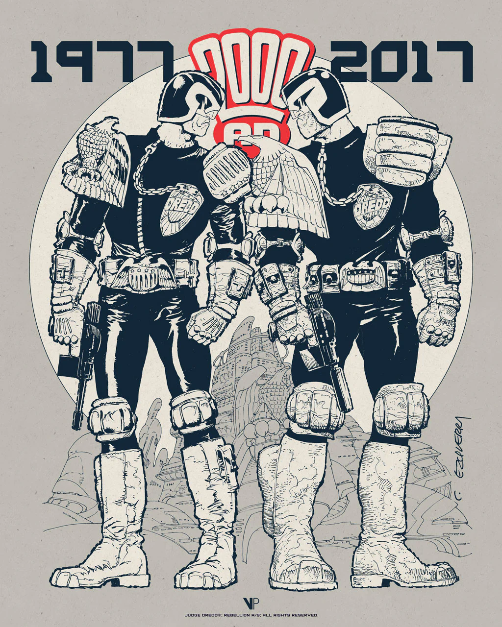 Judge Dredd - 1977 x 2017