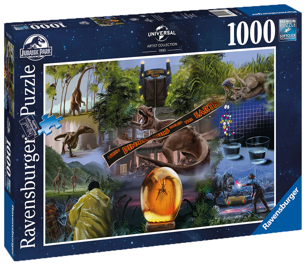 Jurassic Park 1000 Piece Jigsaw Puzzle
