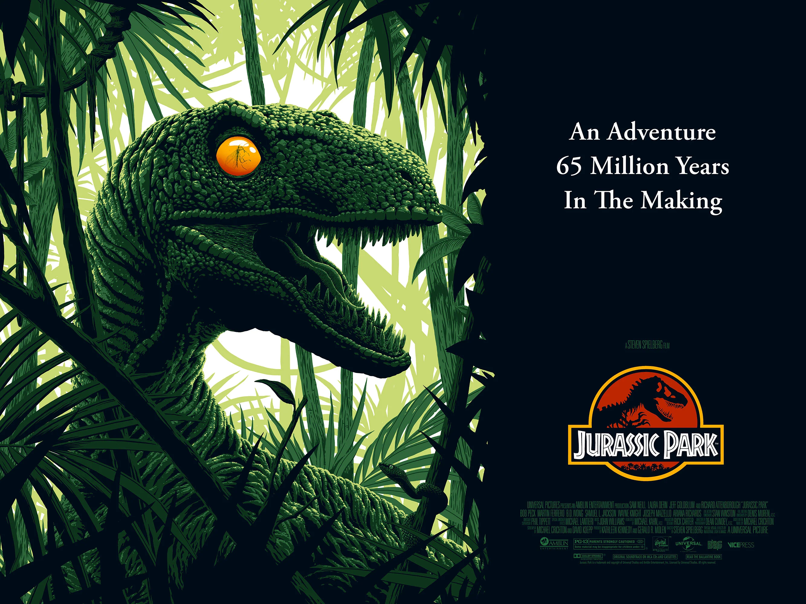 Jurassic Park - Clever Girl Quad