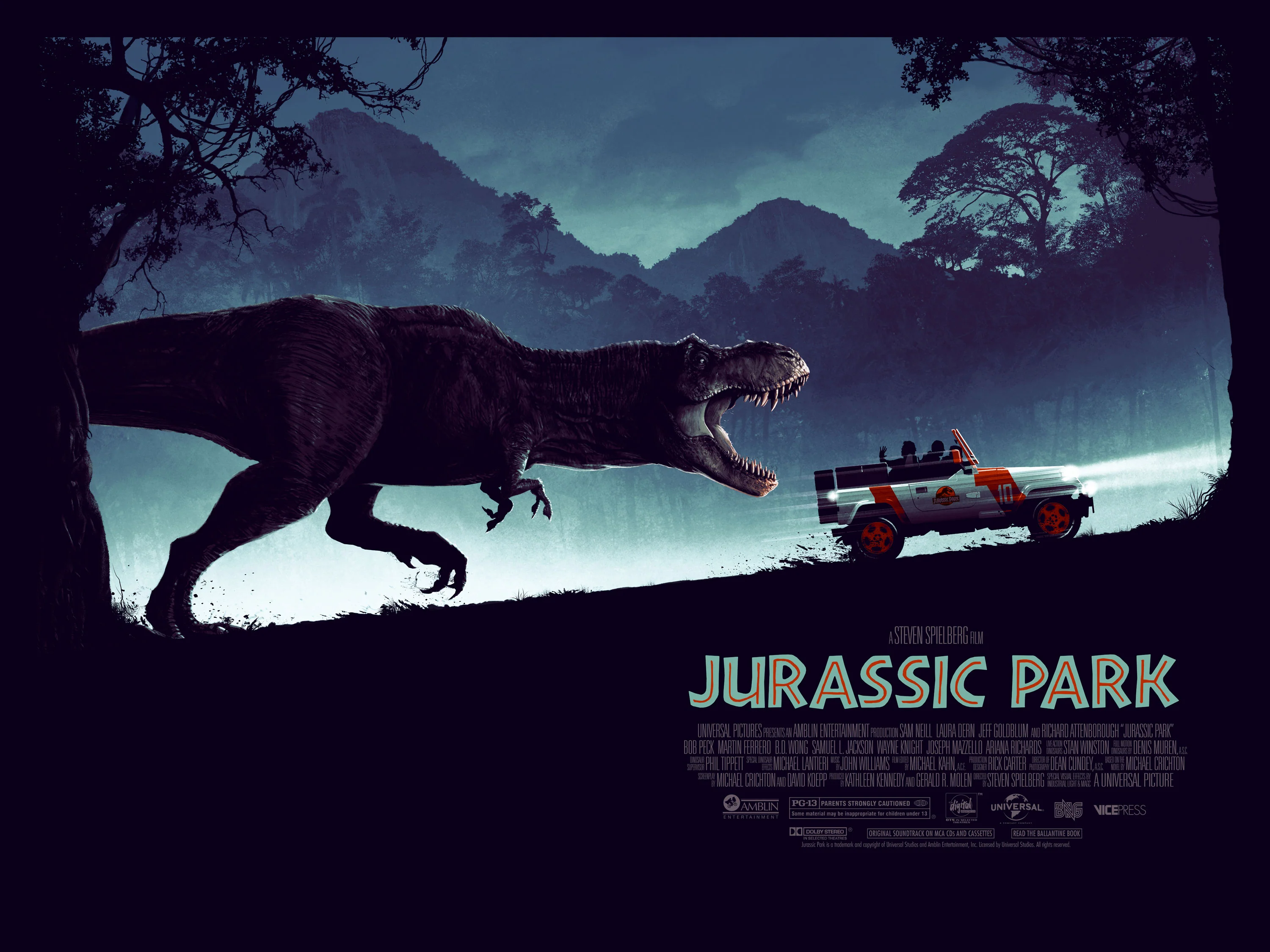 Jurassic Park Quad