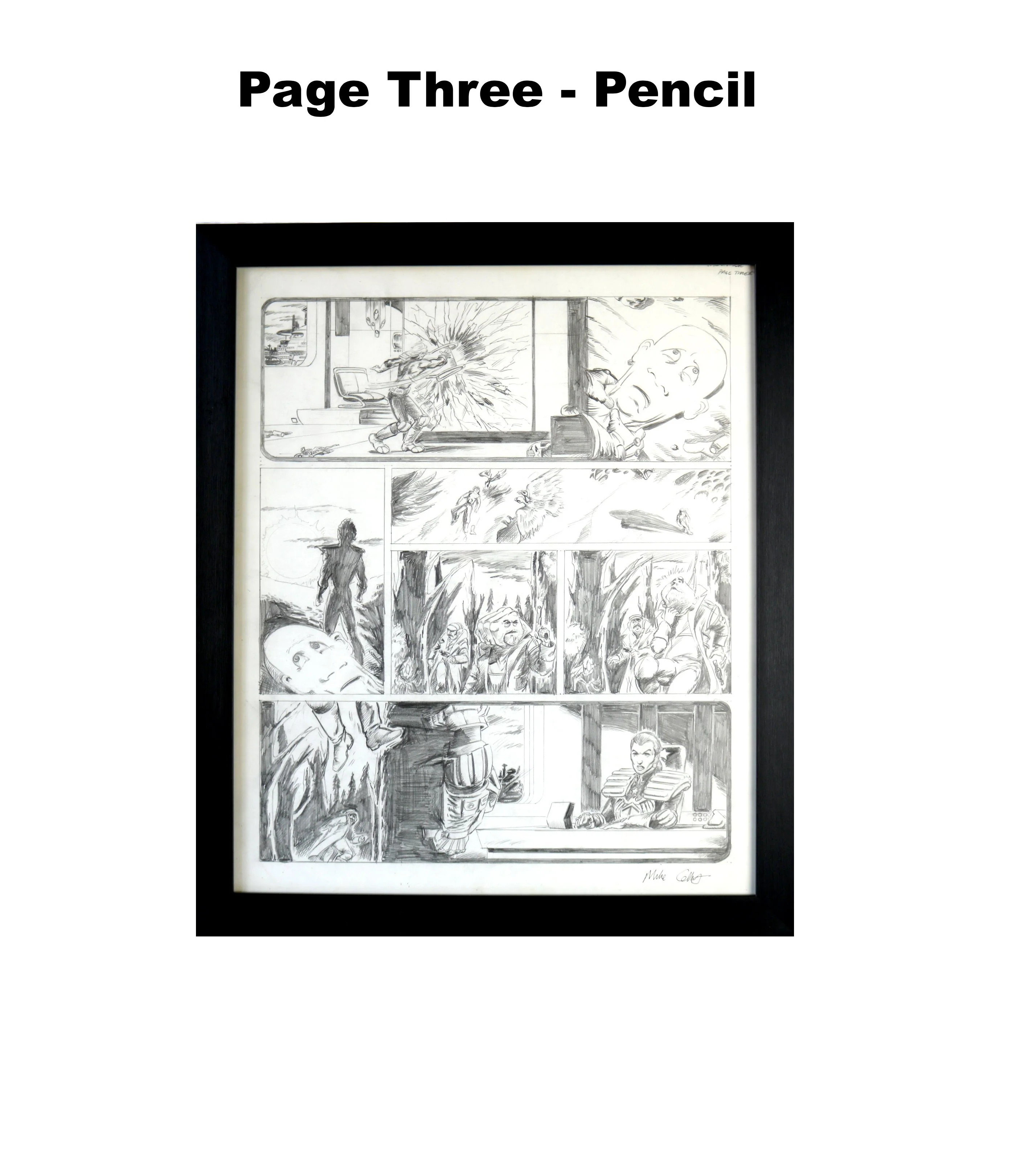 Badlander (Unpublished Alan Moore 2000 AD Story) Original Pages - Image 4