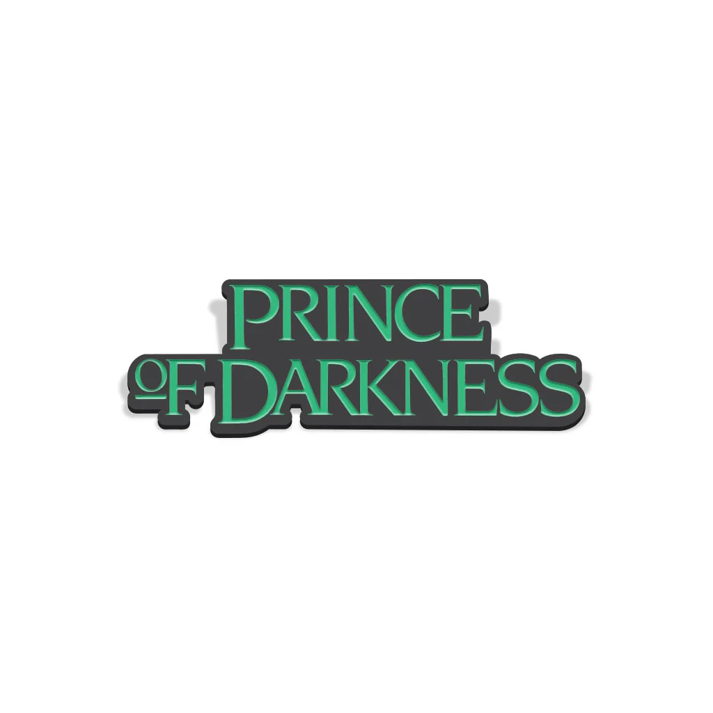 Prince of Darkness Pin - Logo and Container - Image 2