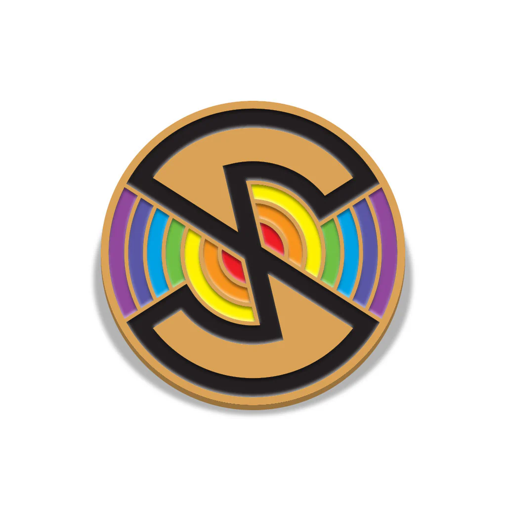 Spectrum Enamel Pin - Image 2
