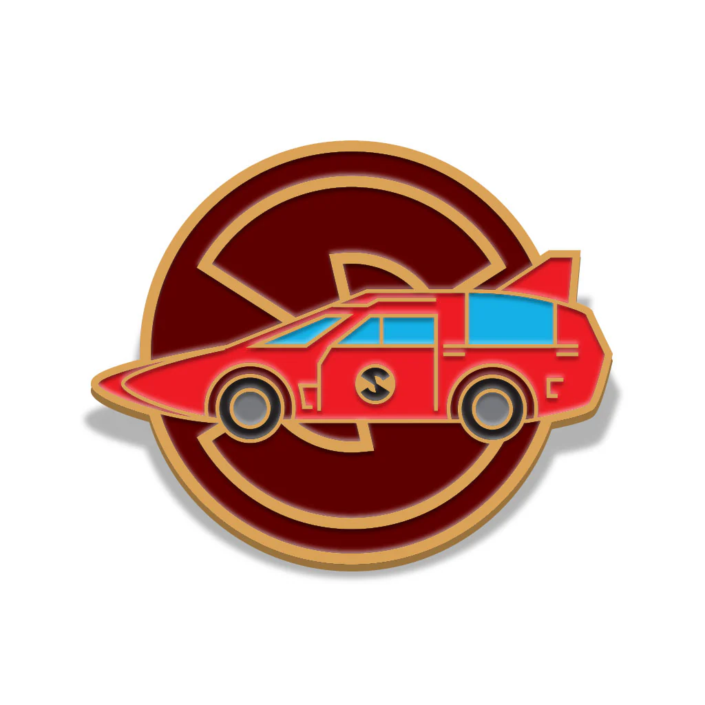 Spectrum Saloon Car Enamel Pin - Image 2
