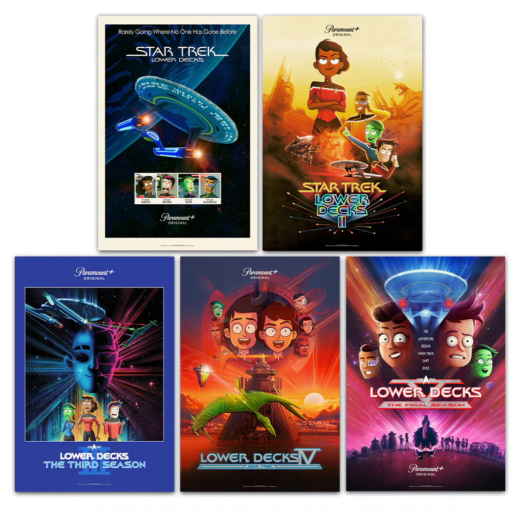 Star Trek: Lower Decks One Sheet Set