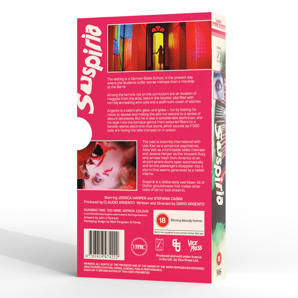 Suspiria - Slipcase Edition VHS - Image 3