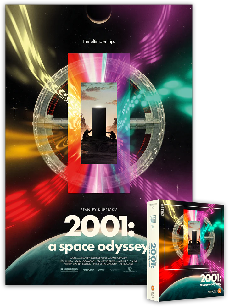 The Film Vault - 2001: A Space Odyssey 4K UHD & Exclusive Poster