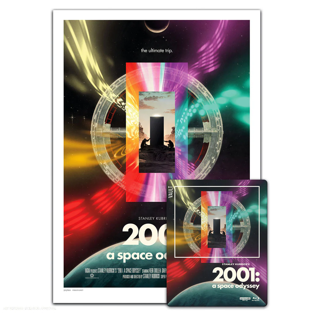 The Film Vault - 2001: A Space Odyssey 4K UHD Steelbook & Exclusive Poster - Image 2