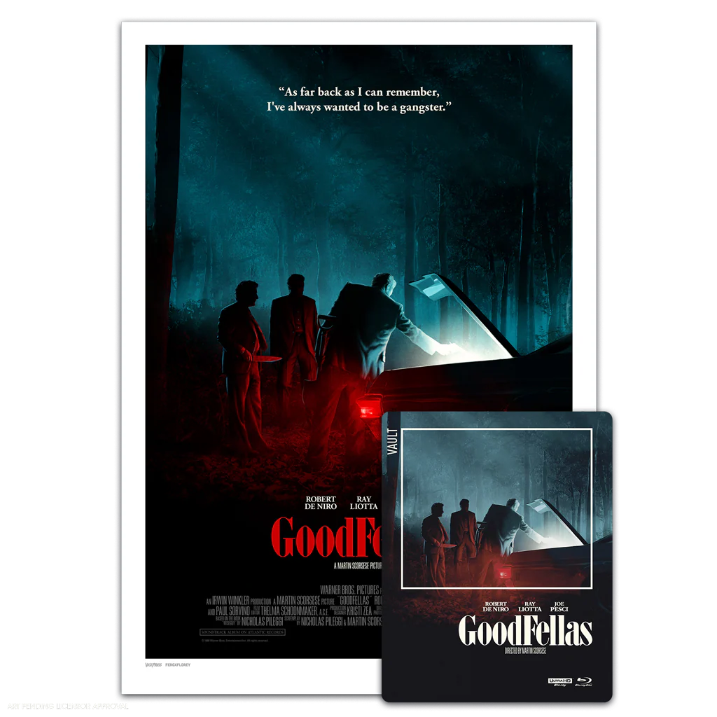 The Film Vault - Goodfellas 4K UHD Steelbook & Exclusive Poster