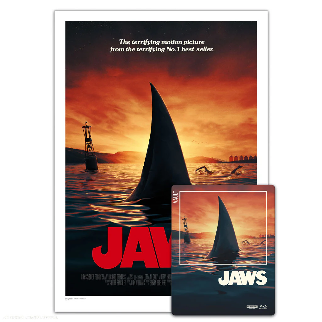 The Film Vault - Jaws 4K UHD Steelbook & Exclusive Poster - Image 2