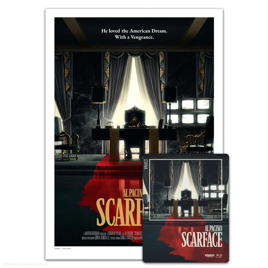 The Film Vault - Scarface 4K UHD Steelbook & Exclusive Poster - Image 2