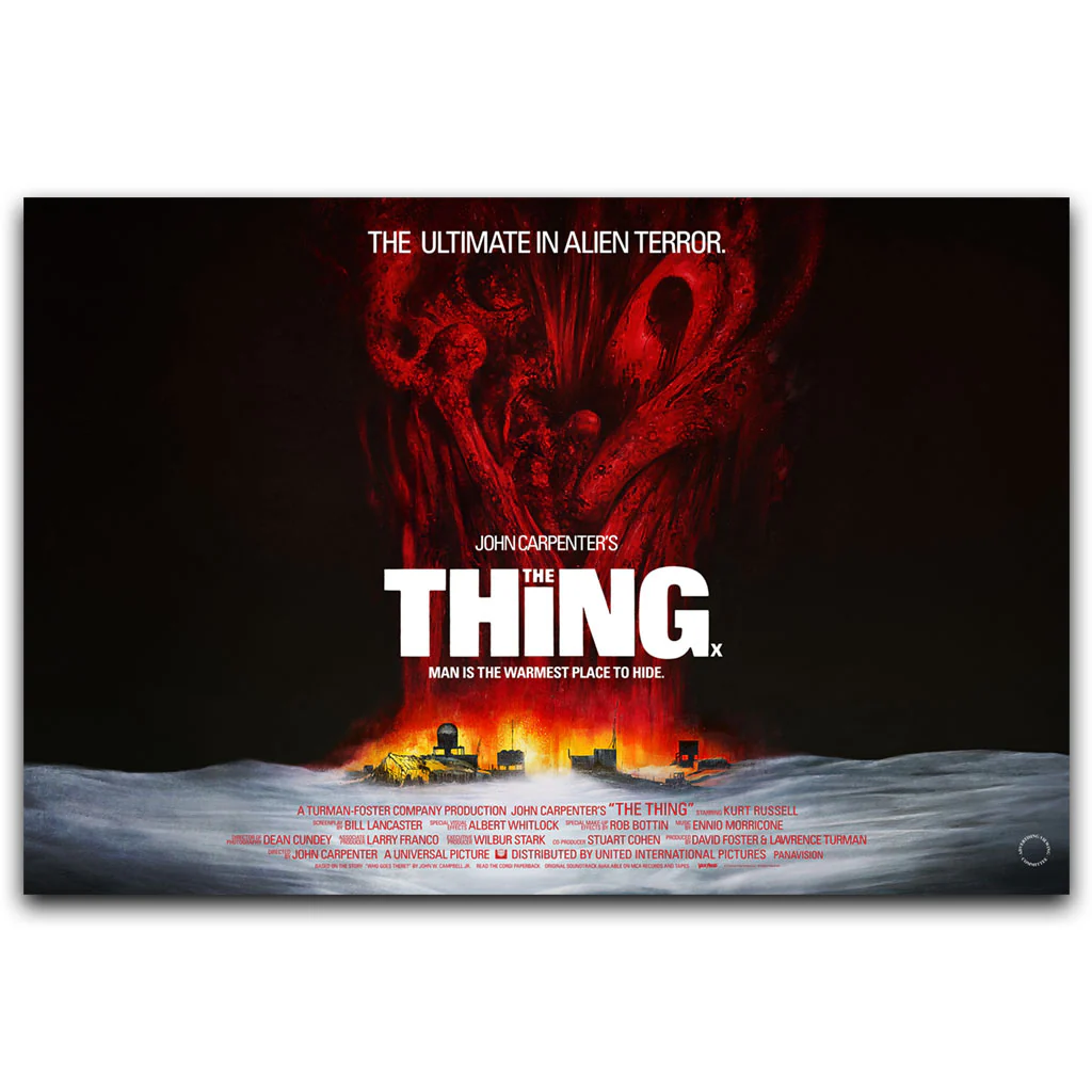 The Thing - 40th Anniversary UK Quad Art - Image 2